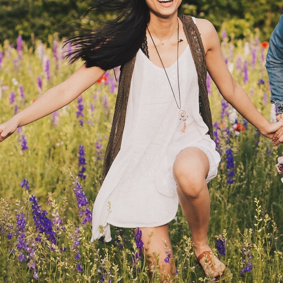 Thin Flowy Dress - Picture 8 of 9